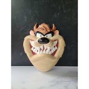 1994 Tasmanian Ceramic Wall Mask Home Decor Vintage